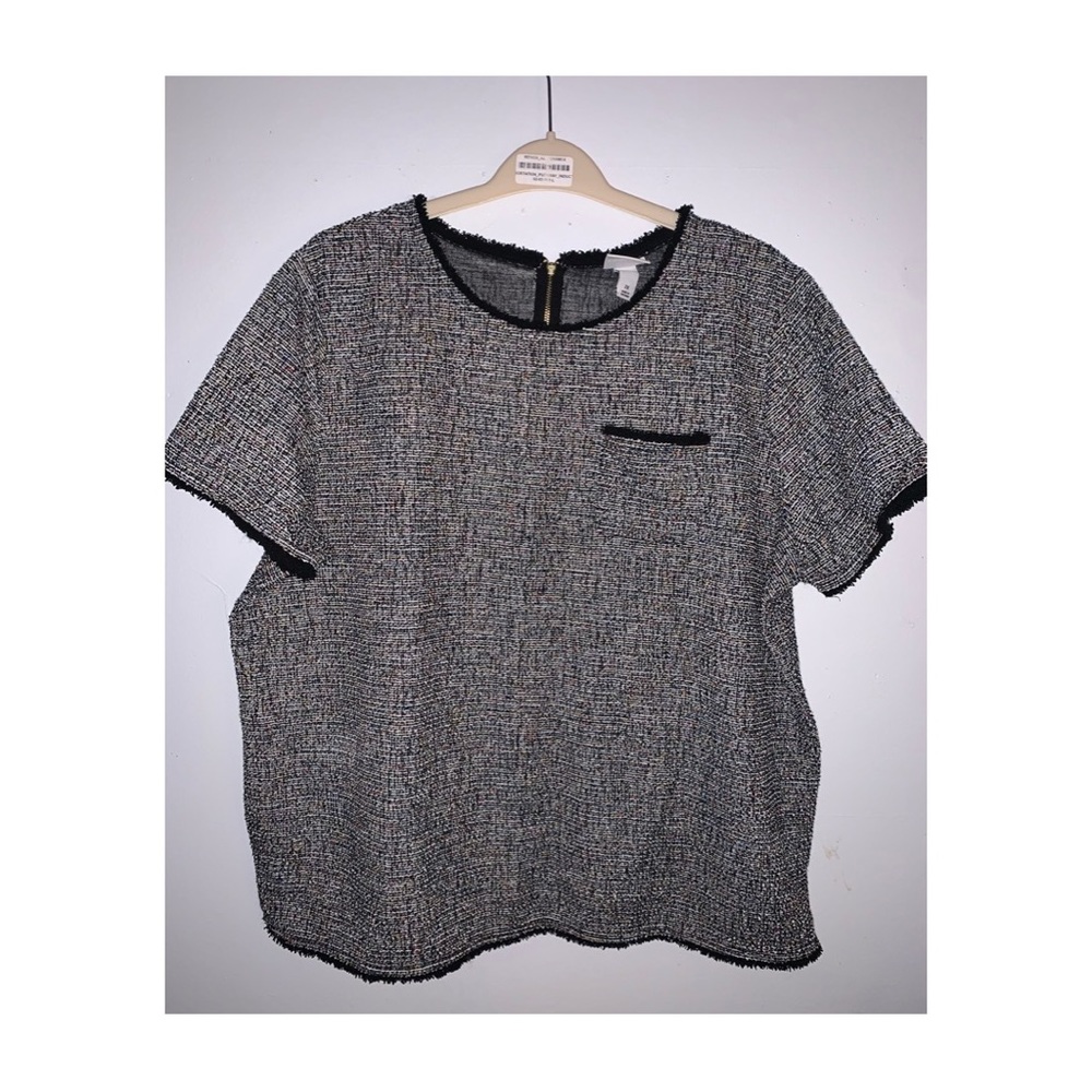 Tweed Short Sleeve Shirt